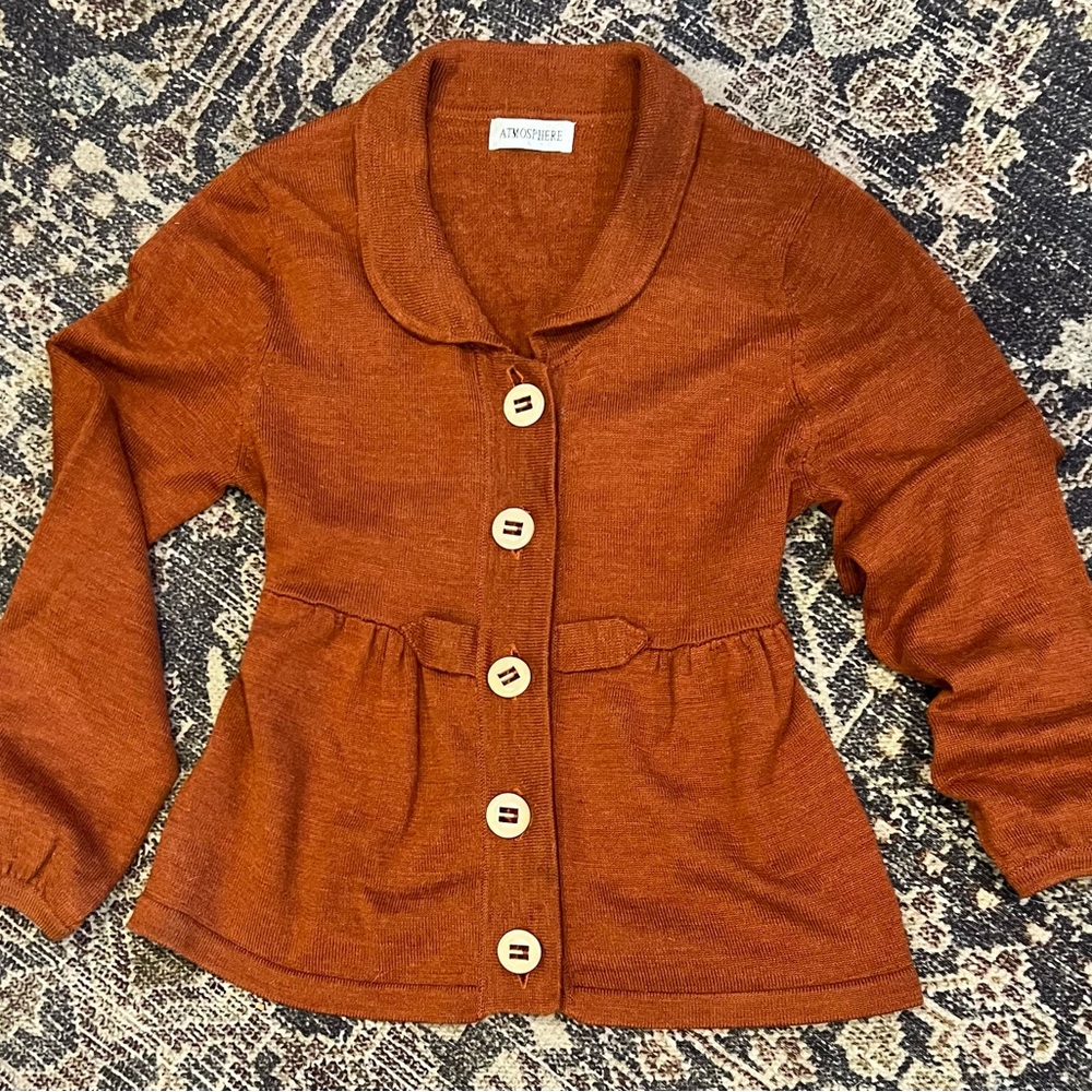 Atmosphere brand wool blend cardigan